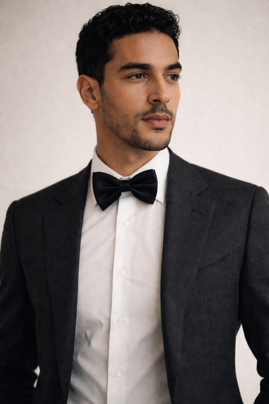 First Formal - Bowtie in matte black.