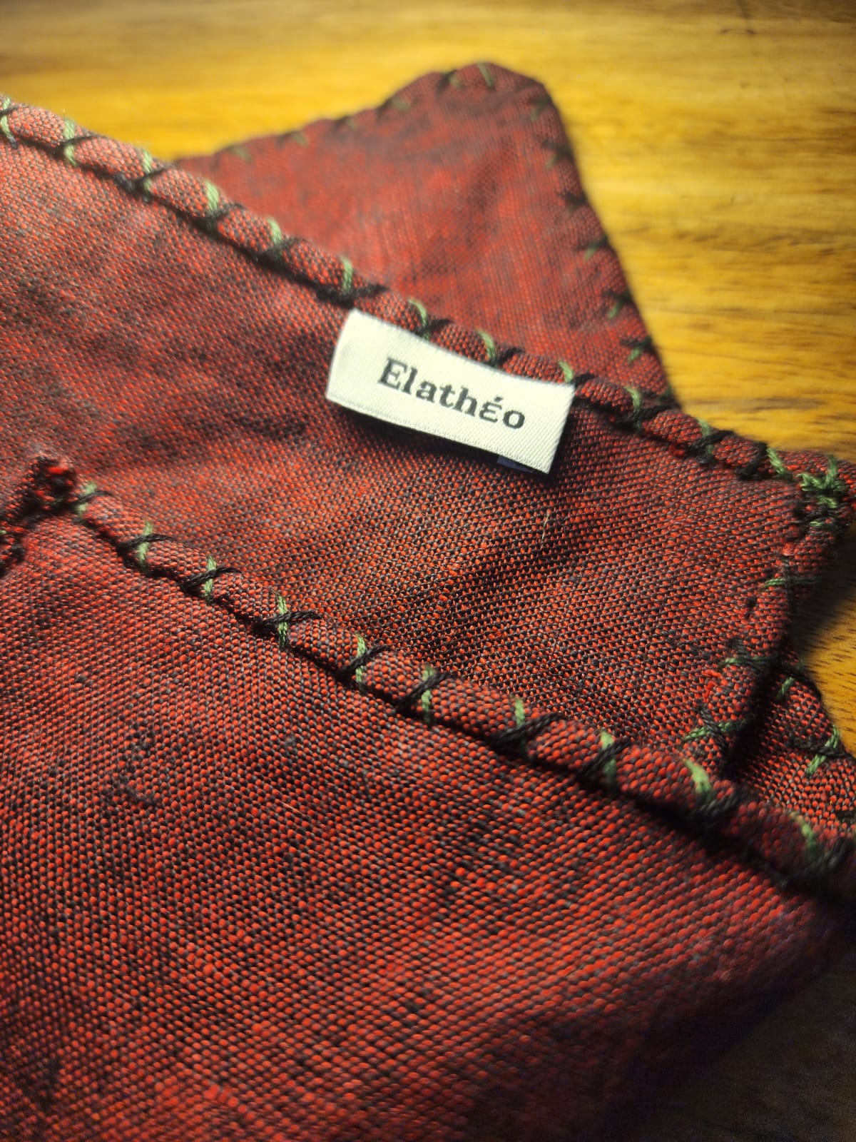 Vineyard Noir in Forest Green and Onyx.