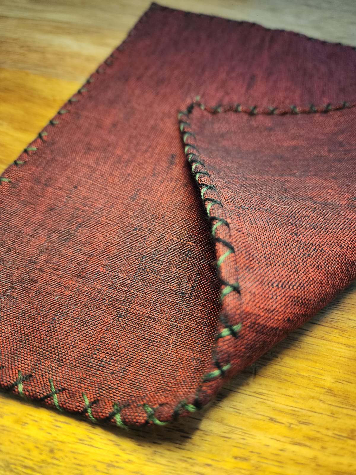 Vineyard Noir in Forest Green and Onyx.